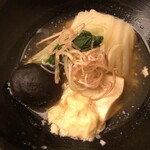 水たき玄海 - 白菜　水菜　胡麻豆富　湯葉　椎茸