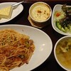 chayakusakimarino - 料理写真:スパゲッティランチA 980円(ひき肉とブロッコリーのトマト)