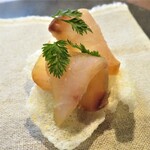 IL GARAGE - 鰆スモーク　ポレンタ　リコッタチーズ