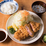 とんかつ光 - 特リブロースかつ定食