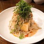 創作麺工房 鳴龍 - しらす冷やっこ　300円