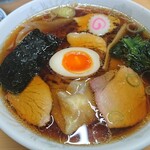 マルコーラーメン - マルコーラーメン。食べて楽しいラーメンです。