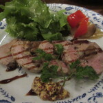 ラ フルール ド スリジエ - フォアグラと鴨のガランティーヌ