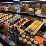 花園咖啡廳 - ケーキのショーケース