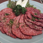 焼肉 静龍苑 - ハラミ＆上ロース