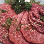 焼肉 静龍苑 - ハラミ＆上ロース　拡大