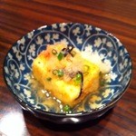 一番星 - 取り分けた揚げだし豆腐