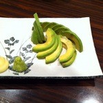 一番星 - アボガド刺身