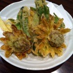 一番星 - 山菜の天ぷら