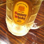 一番星 - ジョッキを凍らせてある！