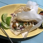 ポルキリ - シュリンプタコス　実際は３個入っています（1,000円）