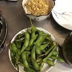 Horuemon - 枝豆とナムル