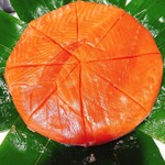 魚づ鱒寿し店 - カットしたとこ