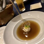 豊舎Brasserie Bonne Recolte. - チキンコンソメ