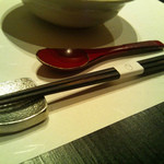 ぎんざ 一二岐 - お箸が使いやすいの