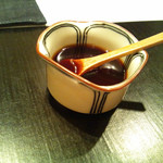 ぎんざ 一二岐 - わら焼きのお野菜用のポン酢