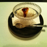 ぎんざ 一二岐 - 酒粕のアイスクリーム