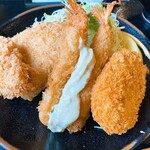 Tonkatsu Ken - ミックスフライ定食