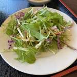 ニャハンセンヴィエット  - ドレッシングがかかってないサラダ
