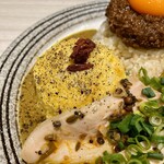 吉田カレー  - ポテトサラダ