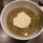 蕎麦おざき - 湯葉のお蕎麦