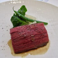 リストランテ ペガソ - 蝦夷鹿内もも肉の炭火ロースト