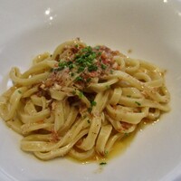 リストランテ ペガソ - 手打ちタリオリーニ 　柴山産香箱蟹のソース