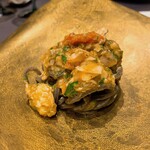 プレゼンテ スギ - ⑱2019 キングオブ パスタ(鮎・ヒジキ・キュウリ　自家製タリオリーニ)