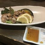 長州居酒屋 とも - 長州黒かしわのうま塩焼き