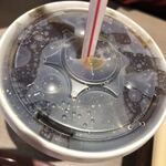 ケンタッキーフライドチキン - あふあふでストロー刺したら こぼれました(><)