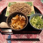 Soba Dokoro Bai Ryuu - 合鴨と九条葱のせいろ蕎麦 1,650円