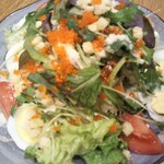 やき鳥三太郎 - サラダ(2019年12月29日撮影)
