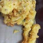 四代目横井製麺所 - 海老天2尾と野菜かき揚げ1つ