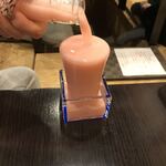 串処 絆 - ストロベリー の味のする日本酒(´｡✪ω✪｡｀)