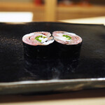 日本橋蛎殻町 すぎた - しめ鯖巻き