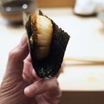 日本橋蛎殻町 すぎた - ホタテの磯辺焼き