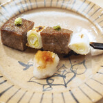 日本橋蛎殻町 すぎた - 鮪を使ったネギ間