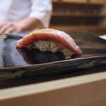 日本橋蛎殻町 すぎた - 鰹の大トロ