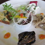 トラットリア 長清丸 - 料理写真:真ん中のホタルイカ旨し