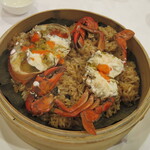 欣葉 - 紅蟳米糕（ワタリガニのタイワンスタイルおこわ）850元