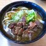 手打うどん こみや - 肉うどん￥550　2019.12.29