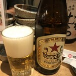 Yakimaru - 191230月　東京　焼マル　瓶ビール