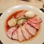 宍道湖しじみ中華蕎麦 琥珀 - 地鶏としじみの中華蕎麦　特製