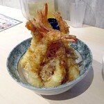 天ぷら酒場 上ル商店 - 七尾の海老天丼
