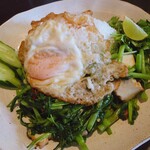 ななしや - 空芯菜炒めライス