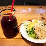 奈良食堂 - アサイージュースとサラダ