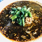 四川担担麺 蒼雲 - パツン食感の麺に絶妙な酸味とコクのスープが調和する黒ごま担担麺(o^^o)