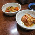 龍園 - カクテキにキムチ