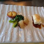 ステーキハウス 秀 - 焼野菜とお豆腐　2020.1
