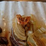 ステーキハウス 秀 - 海老のしっぽも、カリカリでおいしいです　2020.1